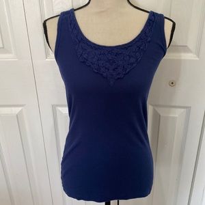 Old Navy Dark Blue Tank Top Size Large